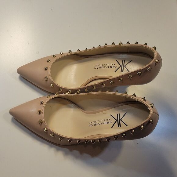 KARDASHIAN KOLLECTION ROCKTUD POINTED TOE HIGH HEEL STILETTOS PUMP SHOES - Picture 10 of 15